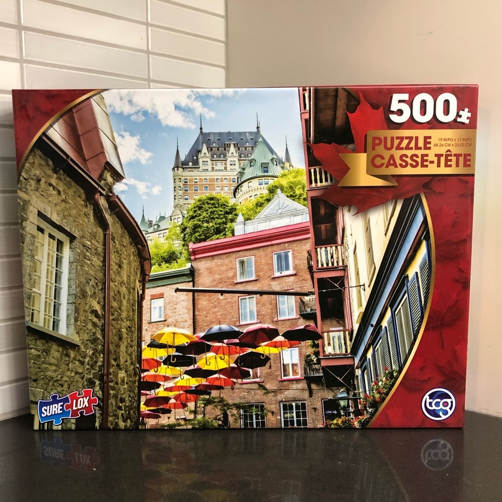 Surelox 500 pc umbrella puzzle